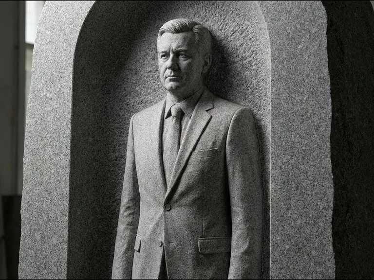 Барельеф на памятник — фигура в полный рост в Рязани