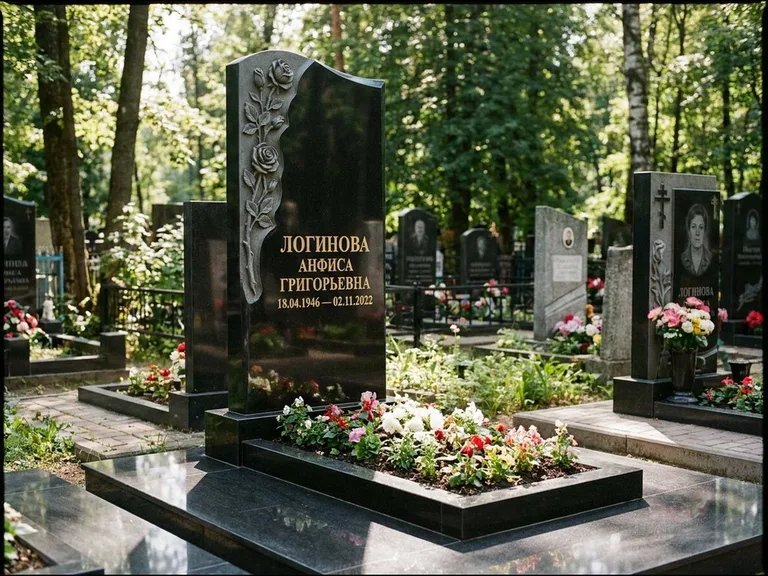 Памятник с барельефом — выполненная работа 10 в Рязани