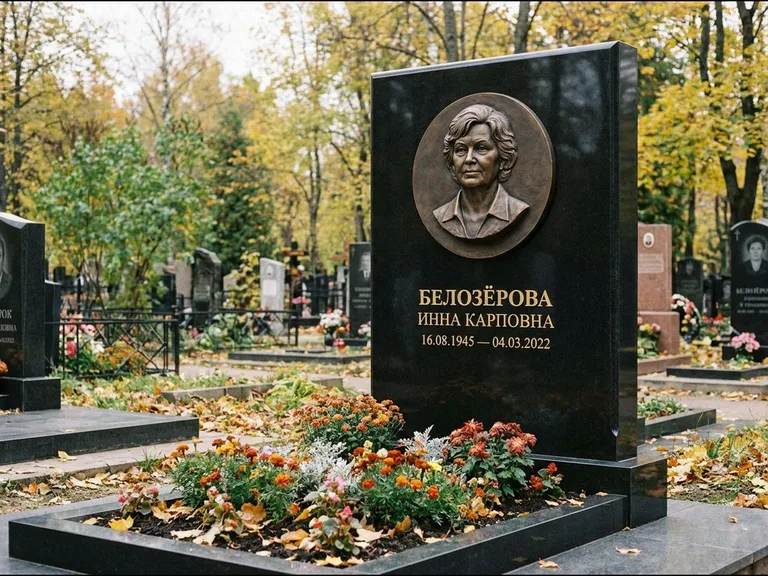 Памятник с барельефом — выполненная работа 14 в Рязани