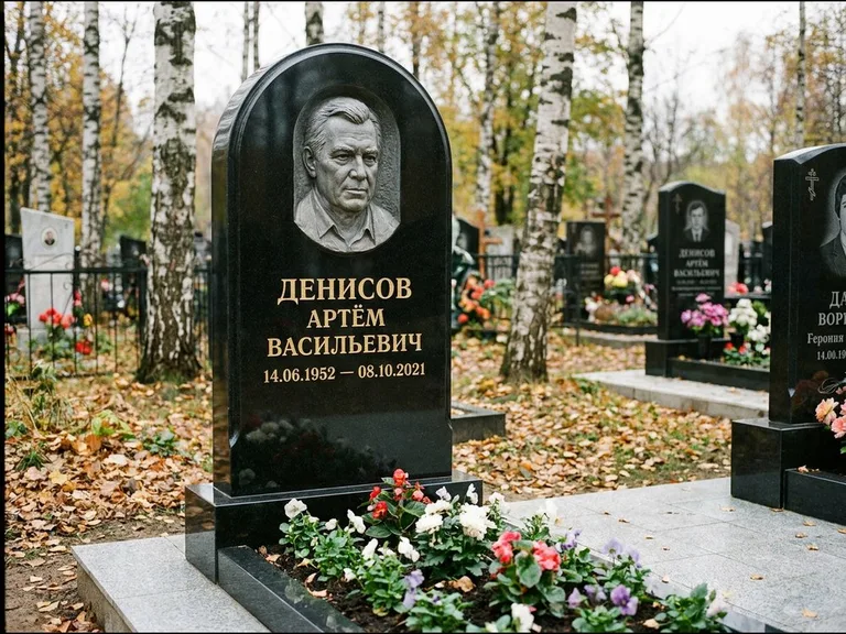 Памятник с барельефом — выполненная работа 17 в Рязани