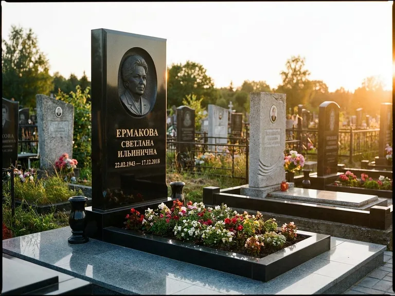 Памятник с барельефом — выполненная работа 18 в Рязани
