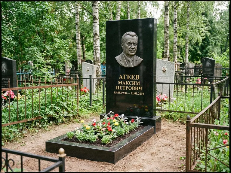 Памятник с барельефом — выполненная работа 1 в Рязани