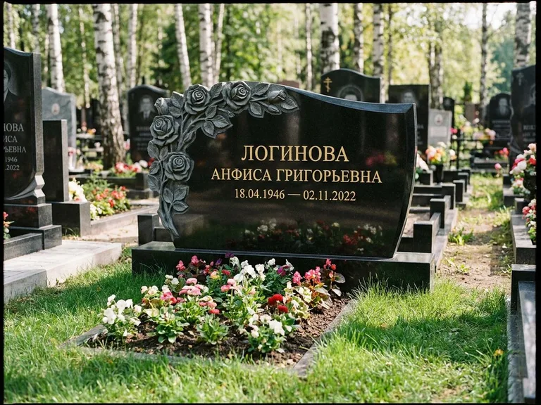 Памятник с барельефом — выполненная работа 22 в Рязани