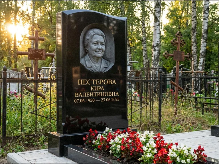 Памятник с барельефом — выполненная работа 24 в Рязани