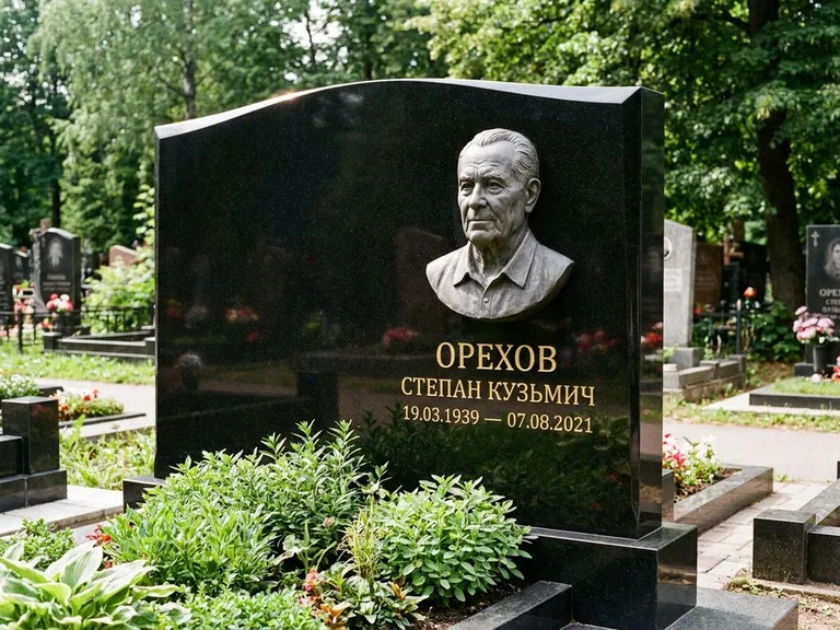 Памятник с барельефом — выполненная работа 25 в Рязани