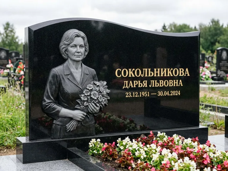 Памятник с барельефом — выполненная работа 28 в Рязани