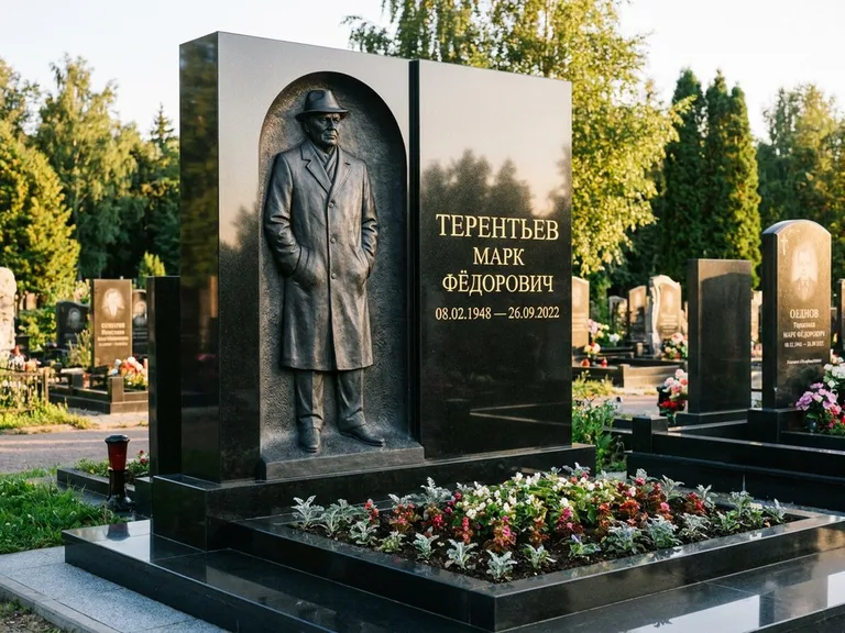 Памятник с барельефом — выполненная работа 29 в Рязани