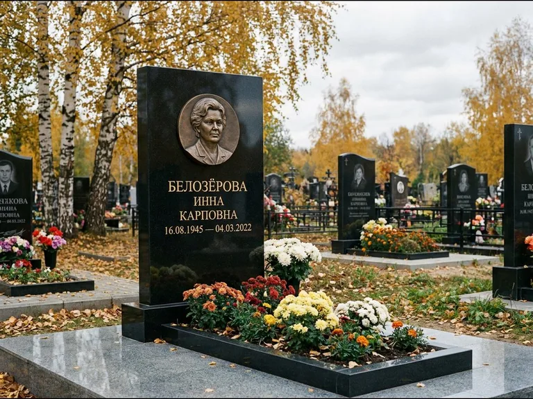Памятник с барельефом — выполненная работа 2 в Рязани