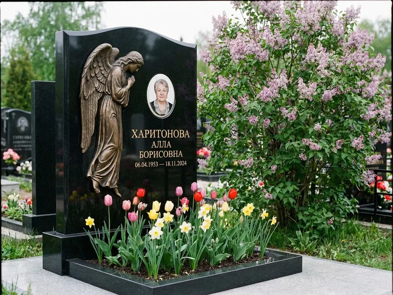 Памятник с барельефом — выполненная работа 32 в Рязани