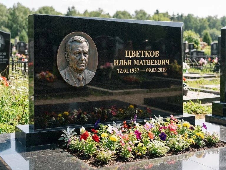 Памятник с барельефом — выполненная работа 33 в Рязани