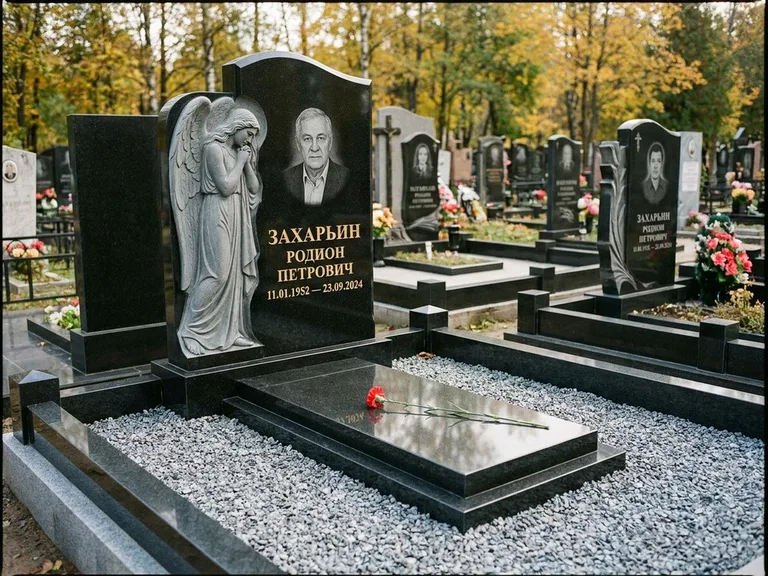 Памятник с барельефом — выполненная работа 44 в Рязани