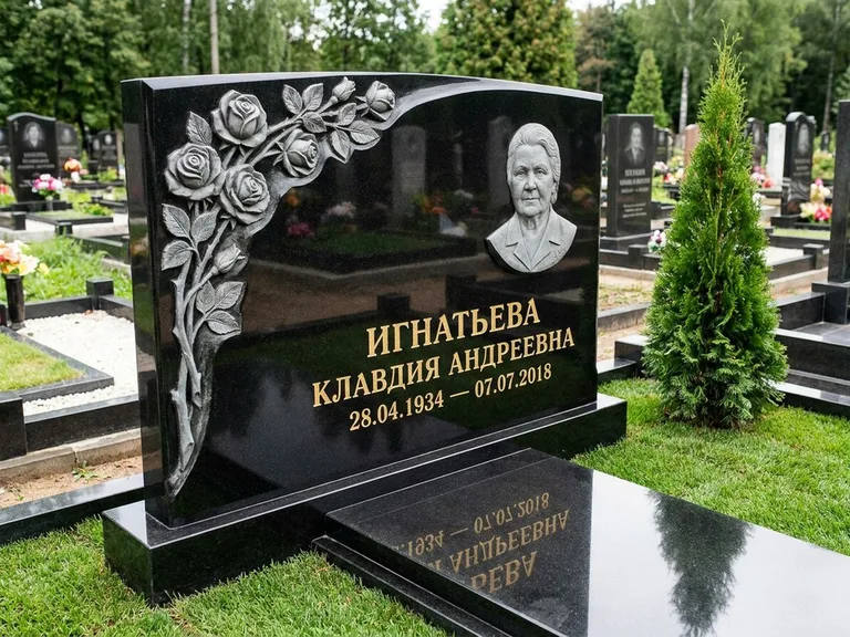 Памятник с барельефом — выполненная работа 45 в Рязани