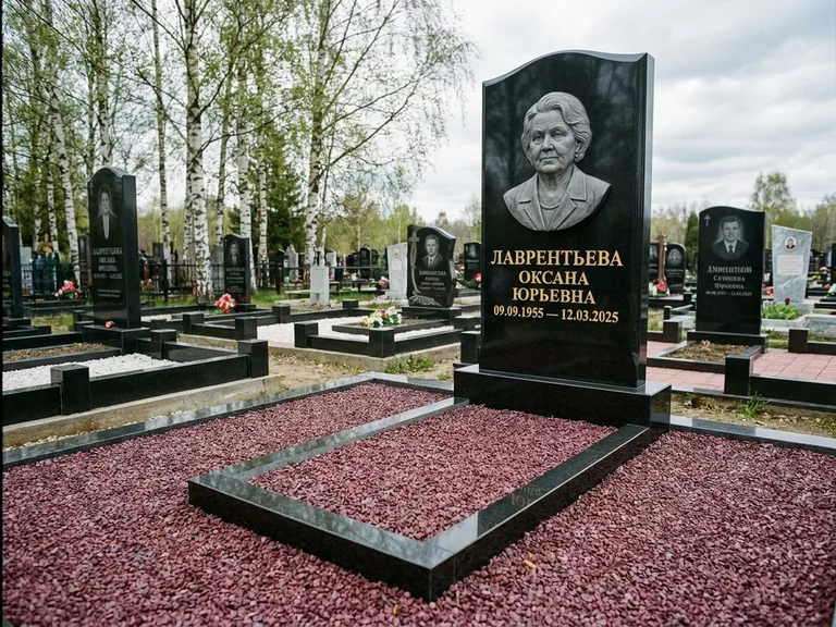 Памятник с барельефом — выполненная работа 47 в Рязани