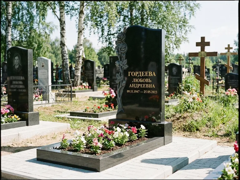 Памятник с барельефом — выполненная работа 4 в Рязани