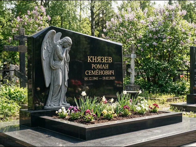 Памятник с барельефом — выполненная работа 9 в Рязани