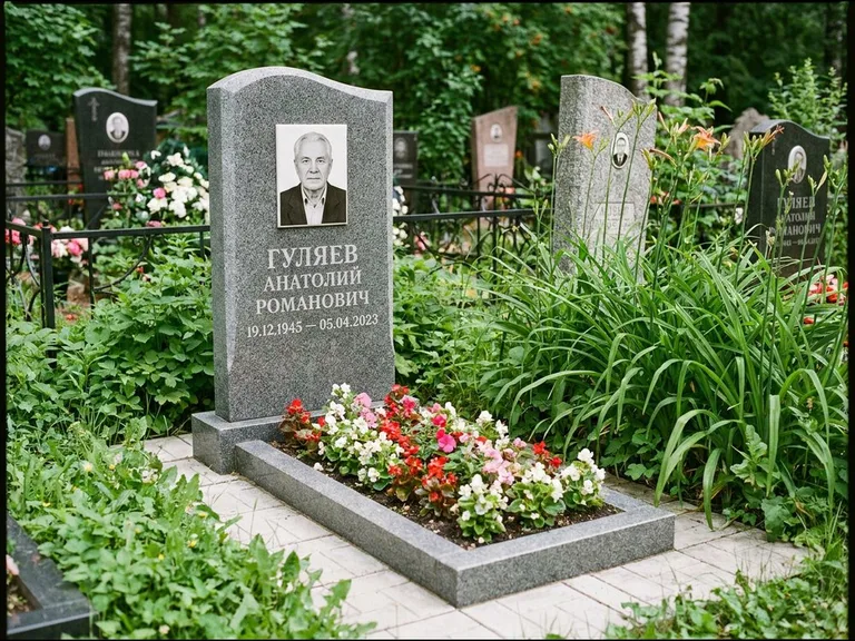 Портрет на керамике осенью в Рязани