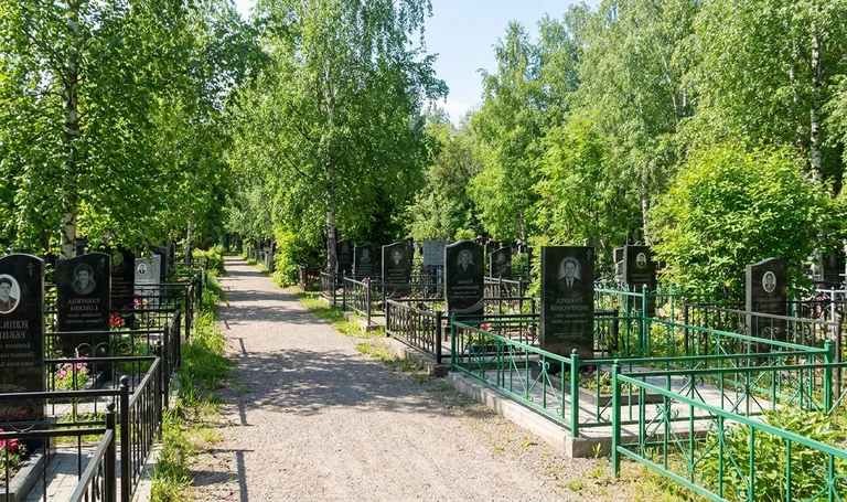 Новое городское кладбище в Мурманска