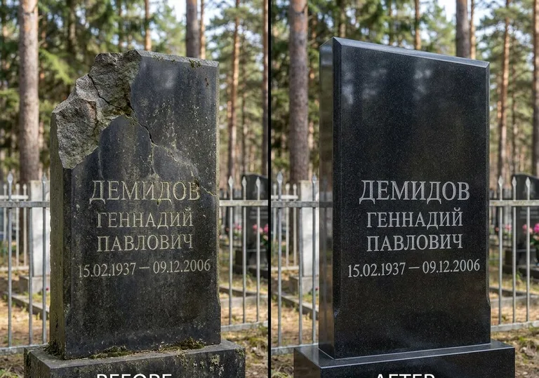 Удаление налёта и ржавых подтёков: до и после в Рязани