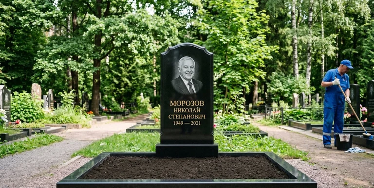 Уборка могил на кладбище в Рязани — наведение порядка, мойка памятника, благоустройство участка