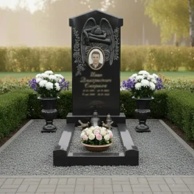 Гранитный памятник для мемориального комплекса - ПН132