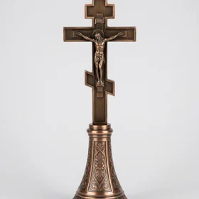 Литой крест на могилу — КРЛ030