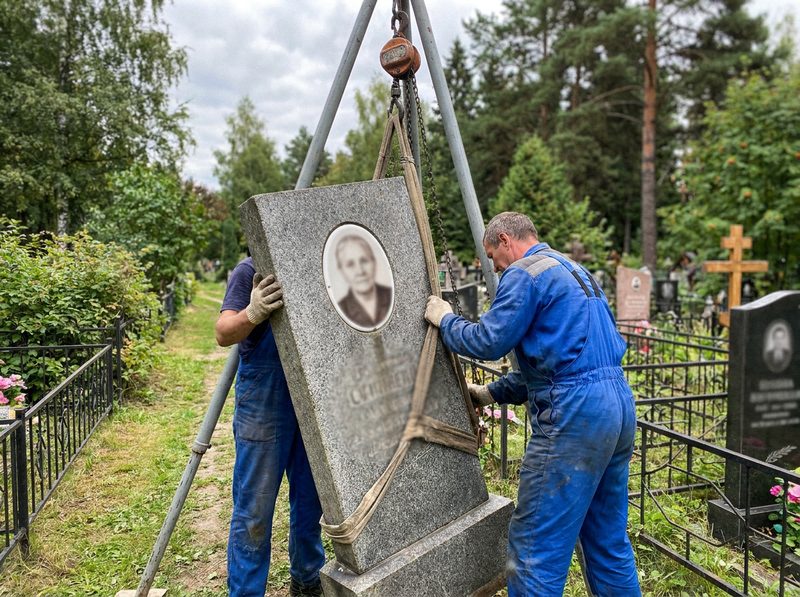 Демонтаж памятника в Рязани — пример 3