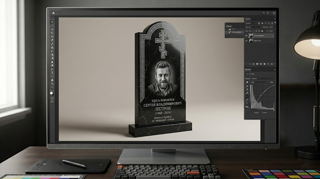 Фото до ретуши